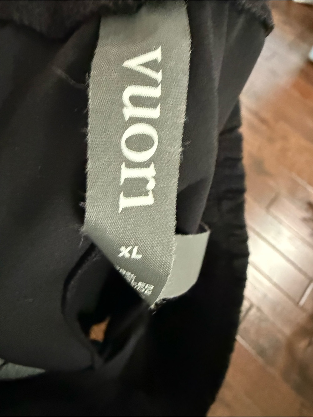 Vuori Black Jogger Pants with Contrast Drawstring XL Extra Large - Picture 5 of 5